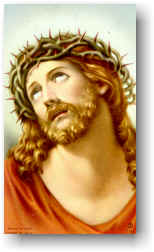 Gesù coronato di spine.